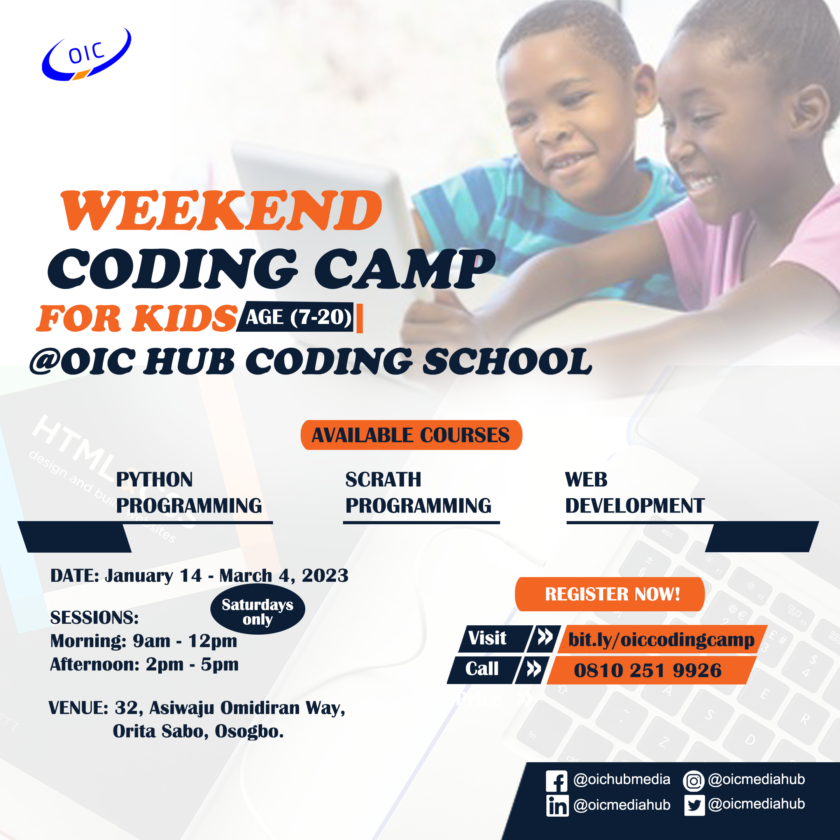 Weekend coding for kids